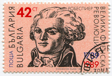 Resultado de imagem para selo de Maximilien de Robespierre